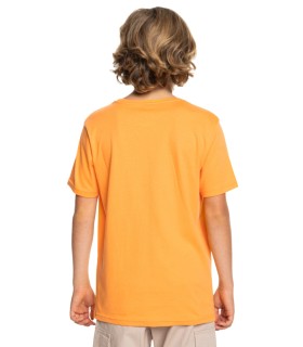 Quiksilver - Camiseta Naranja para Niño - SS TEE