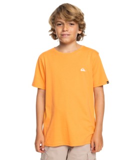 Quiksilver - Camiseta Naranja para Niño - SS TEE