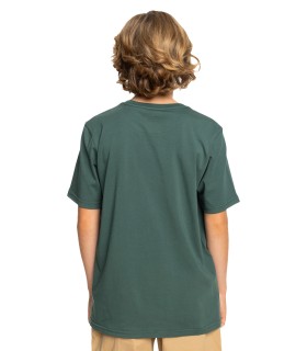 Quiksilver - Camiseta Verde para Niño - Grto