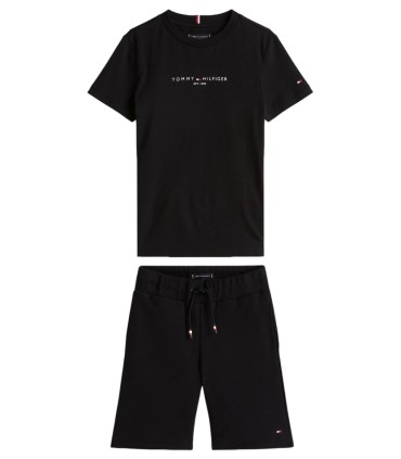 Tommy Hilfiger - Conjunto Negro para Niño - Essential