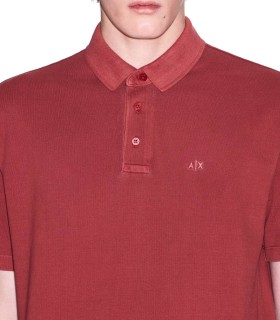 Armani Exchange - Polo Rojo para Hombre