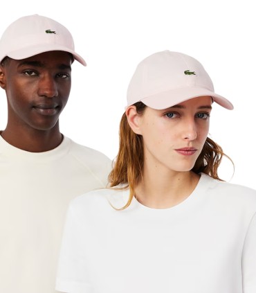 Lacoste - Gorra Rosa Unisex - Rose Pale
