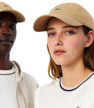 Lacoste - Gorra Beige Unisex