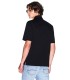Armani Exchange - Polo Negro para Hombre - Shirt