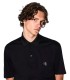 Armani Exchange - Polo Negro para Hombre - Shirt