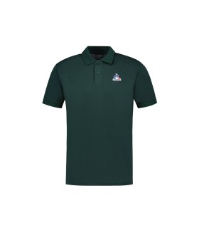 Le Coq Sportif - Polo Verde para Hombre - Ess