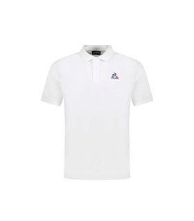 Le Coq Sportif - Polo Blanco para Hombre