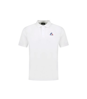 Le Coq Sportif - Polo Blanco para Hombre