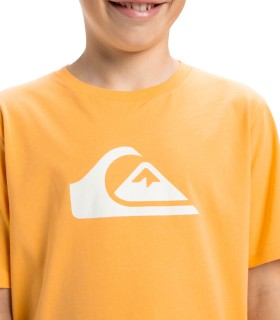 Quiksilver - Camiseta Naranja para Niño - Ev Comp
