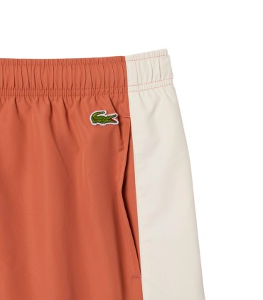 Lacoste - Bañador Burdeo para Hombre