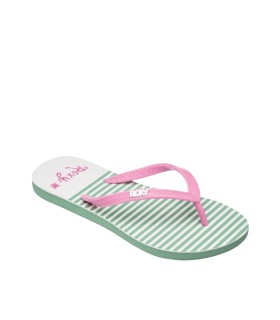 Roxy - Chanclas Verdes para Mujer - Viva Stamp