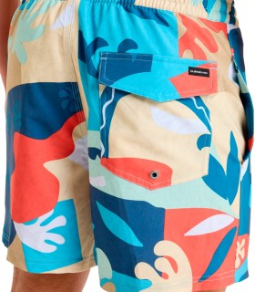 Quiksilver - Bañador Multicolor para Hombre - Surfsilk