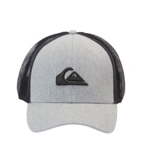 Quiksilver - Gorra Gris Unisex - Grounder