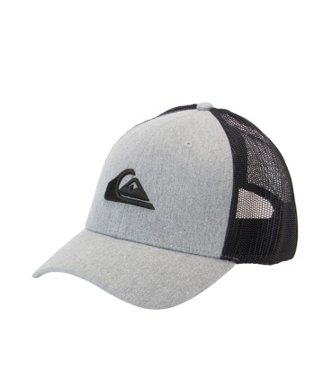 Quiksilver - Gorra Gris Unisex - Grounder