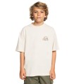 Quiksilver - Camiseta Beige para Niño - Grinderz