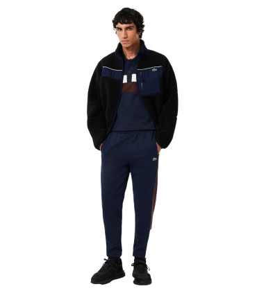 Lacoste - Polo Azul Marino para Hombre - Color Block