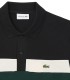Lacoste - Polo Negro para Hombre - Color Block