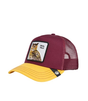 Goorin - Gorra Burdeos Unisex - The Real Talk Owl