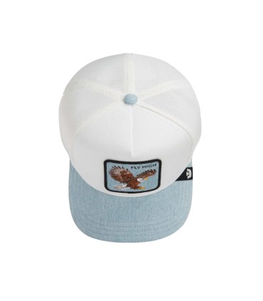 Goorin - Gorra Blanca Unisex - Demin Fly High