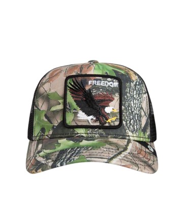 Goorin - Gorra Negra Unisex - Camouflage Eagle