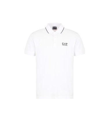 Emporio Armani - Polo Blanco para Hombre - Core Identity