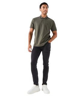 Calvin Klein - Polo Gris para Hombre