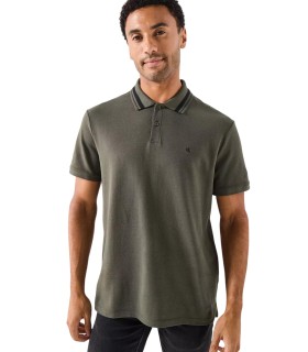 Calvin Klein - Polo Gris para Hombre