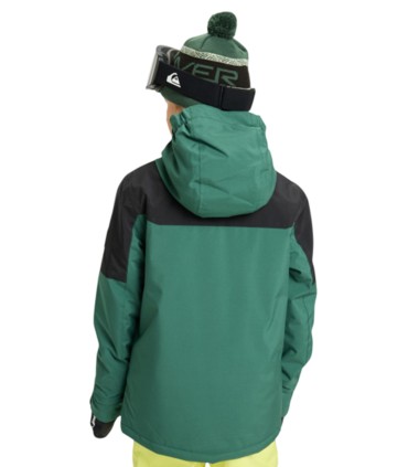 Quiksilver - Chaqueta Verde para Niño - Titano Youth