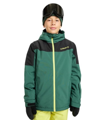 Quiksilver - Chaqueta Verde para Niño - Titano Youth