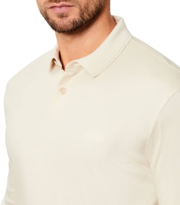 Boss - Polo Beige para Hombre