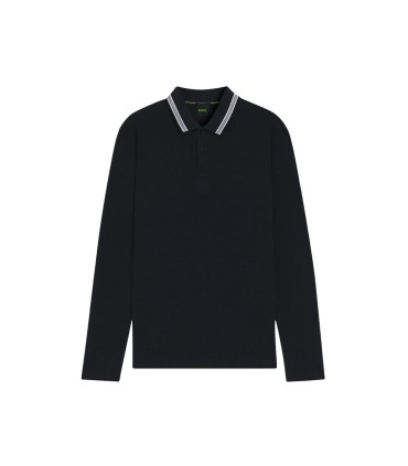 Boss - Polo Negro para Hombre