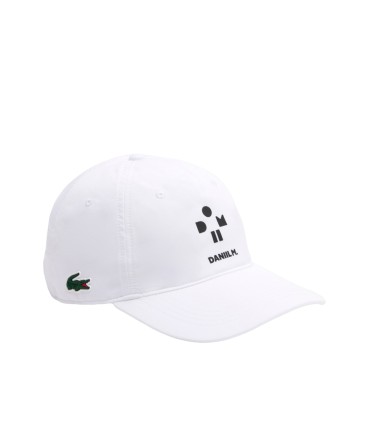 Lacoste - Gorra Blanca - Lacoste x Daniil Medvedev