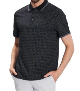 Michael Kors - Polo Negro para Hombre - SIG GREENWICH