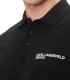 Karl Lagerfeld - Polo Negro para Hombre - REGULAR PIQUE