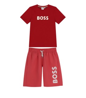 Boss - Conjunto Rojo para Niño