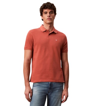 Calvin Klein - Polo Rojo para Hombre - Faded Flower
