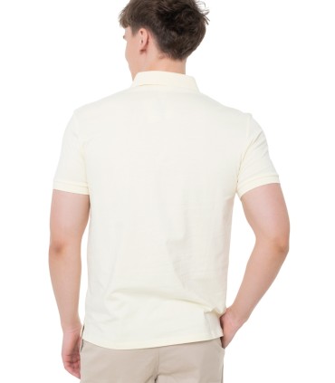 Calvin Klein - Polo Amarillo para Hombre - Pear Sorbet