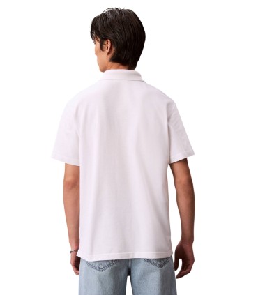 Calvin Klein - Polo Blanco para Hombre