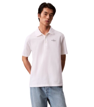 Calvin Klein - Polo Blanco para Hombre