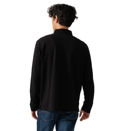 Armani Exchange - Polo Negro para Hombre
