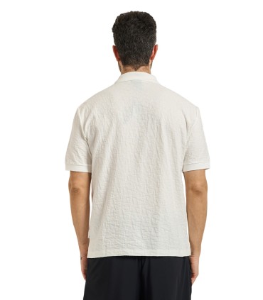 Armani Exchange - Polo Beige para Hombre - Off White