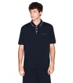 Armani Exchange - Polo Azul para Hombre - Deep Navy