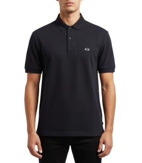Armani Exchange - Polo Negro para Hombre