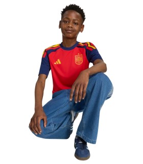 Adidas - Camiseta Roja para Niño - España 26