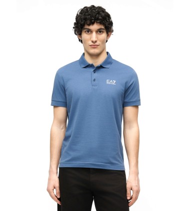 EA7 - Polo Azul para Hombre - BLUE HORIZON