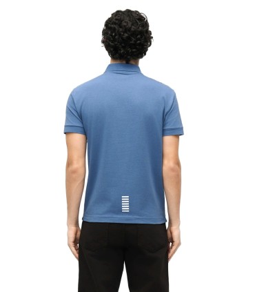 EA7 - Polo Azul para Hombre - BLUE HORIZON