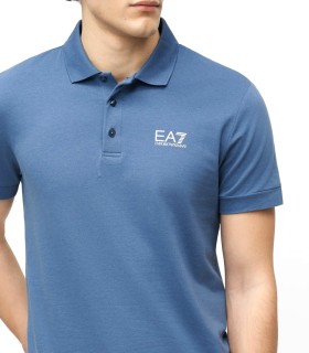 EA7 - Polo Azul para Hombre - BLUE HORIZON
