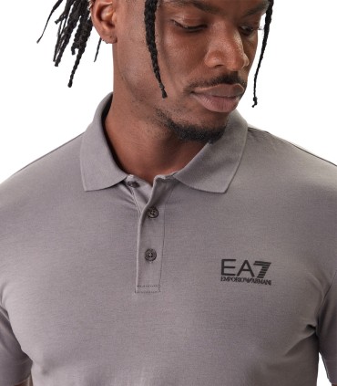 EA7 - Polo Gris para Hombre - Smoked Peral
