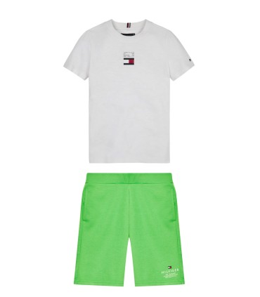 Tommy Hilfiger - Conjunto para Niño Blanco