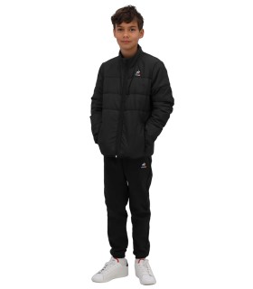 Le Coq Sportif - Chaquetón Negro para Niño - Essentiels